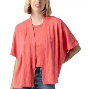 NEW LILLA P oversized travel cardigan in reef